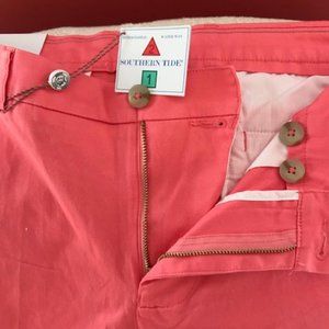 mens pants; southern tide; coral beach; 35Waist